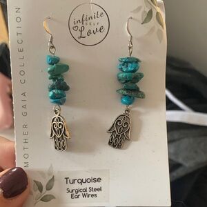Turquoise earrings